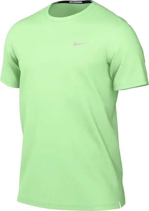 Nike Men's Top M Nk DF UV Miler SS, Vapor Green/Reflective Silv, DV9315-376, S