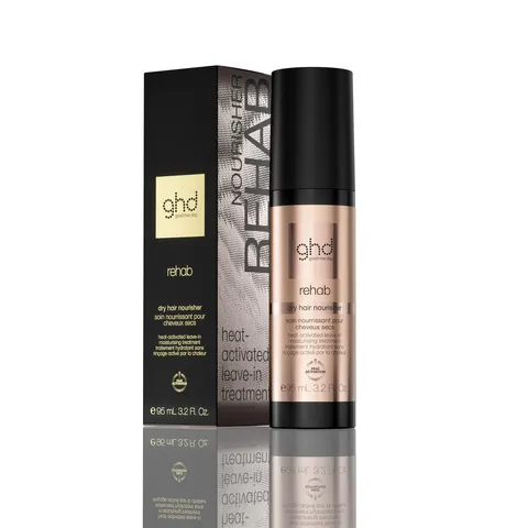 ghd Rehab Dry Hair Nourisher, trattamento idratante senza risciacquo attivato dal calore