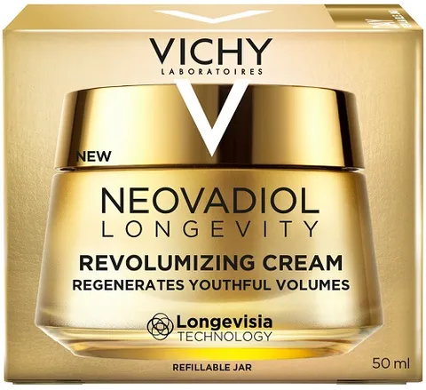 Vichy Neovadiol Longevity Crema Volumizzante, Per Pelli Mature, Azione Anti-Età e