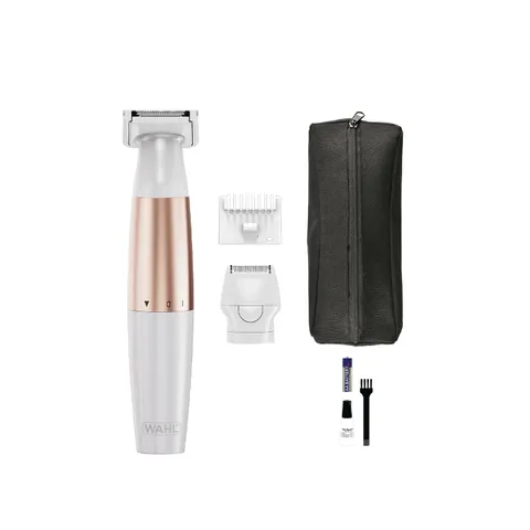 WAHL Trim & Shave, rasoio per donne, rifinitore per donne, depilazione, zona bikini e