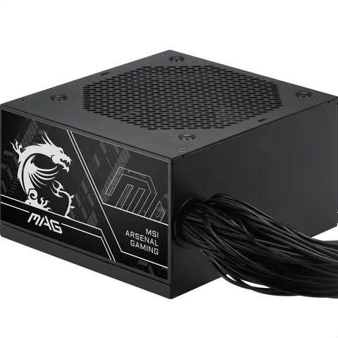 MSI Pro MAG A750BN PCIE5 III Alimentazione PC, 750 W, ATX, 80 Plus Bronzo, ATX 3.1, Compatibile GPU PCIe 5.1, Connettore nativo 12V-2x6 Bicolore, Cavi goffrati