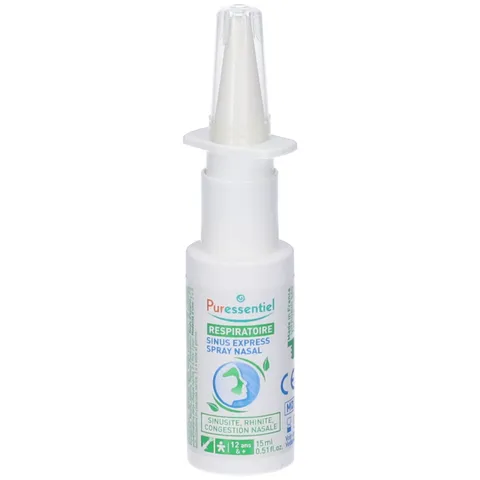 Puressentiel - Respirazione - Sinus Express Spray Nasale - Allevia i sintomi e riduce la