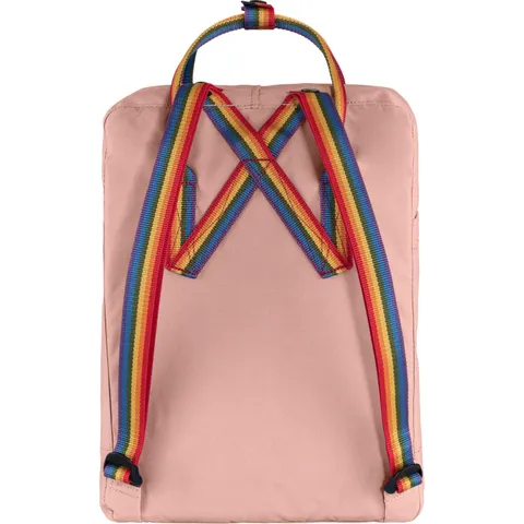 Fjällräven zaino per il tempo libero Kånken Kånken Rainbow 16L Chalk Rose - Rainbow rosa