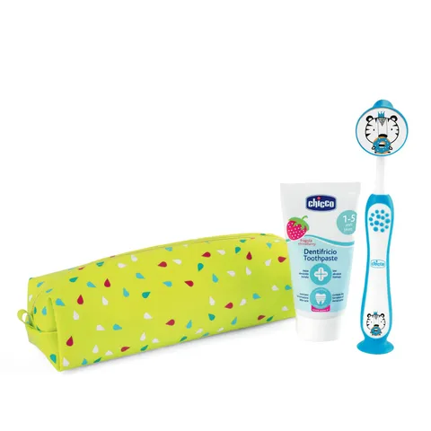 Chicco Set Spazzolino e Dentifricio Bambino