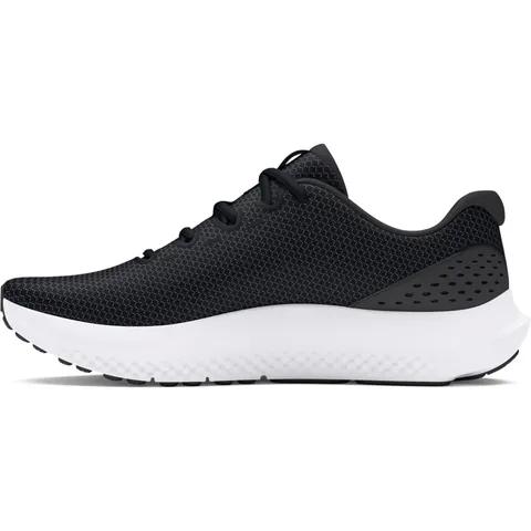 Under Armour Ua W Charged Surge 4, Scarpa da corsa Donna, Black Anthracite White, 43 EU
