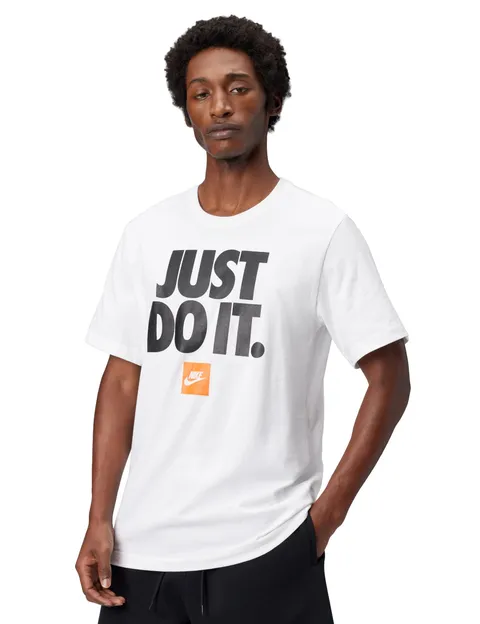 NIKE DZ2989-100 M NSW TEE FRAN JDI Verbiage T-Shirt Uomo White L