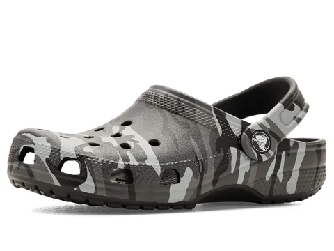 Crocs Zoccolo Classico, Nero/Grigio Ardesia, 12 UK Bambino, Nero Ardesia Grigio, 29/30 EU
