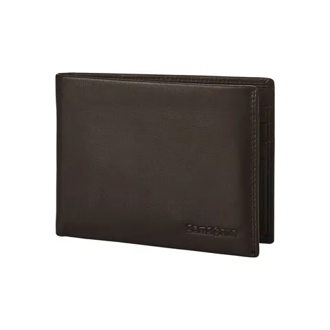 Samsonite Attack 2 SLG - Portafoglio, 13 cm, Marrone (Ebony Brown)