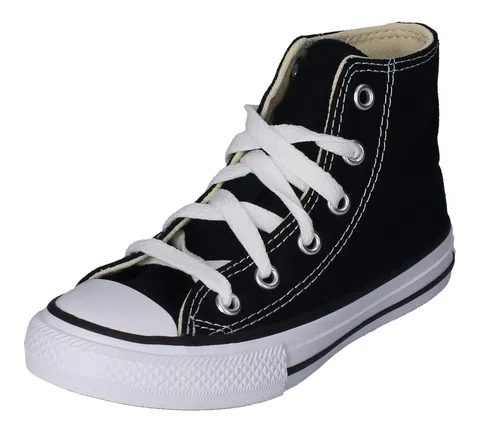 Converse Chucks Bambini 3J231C AS Hi Can Nero Nero, Taglia:33