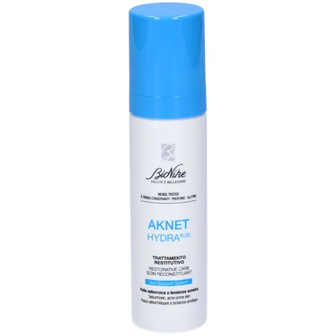 Bionike Aknet Hydra Plus - Trattamento Restitutivo con Acido Ialuronico, per Pelli a