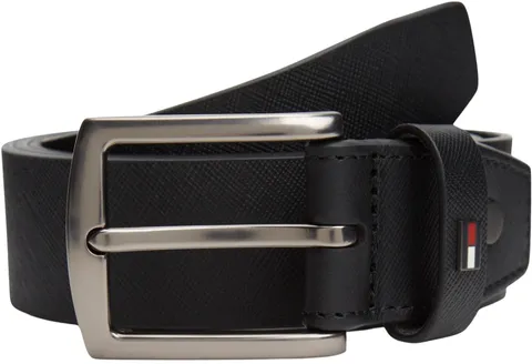Tommy Hilfiger Denton ADJ 3.5 Am0am14066 - Cintura regolabile da uomo, colore: nero, 85 cm