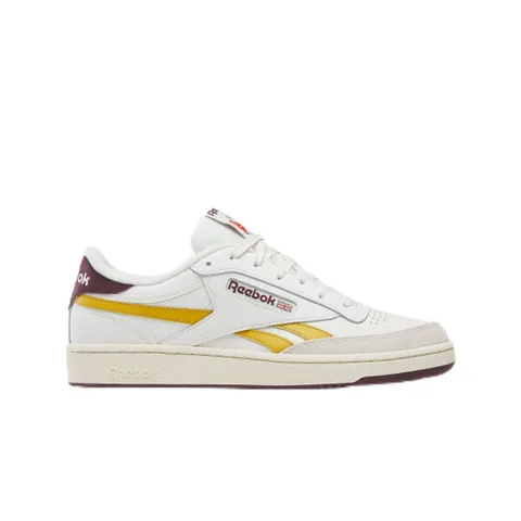 Reebok Club C Revenge, Scarpe da Ginnastica Unisex - Adulto, Chalk Gritgold Blackcherry