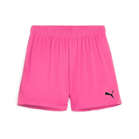 Puma teamGOAL Shorts Wmns - Pantaloncini in Maglia Adulti Unisex, Fluro Pink PES-Puma