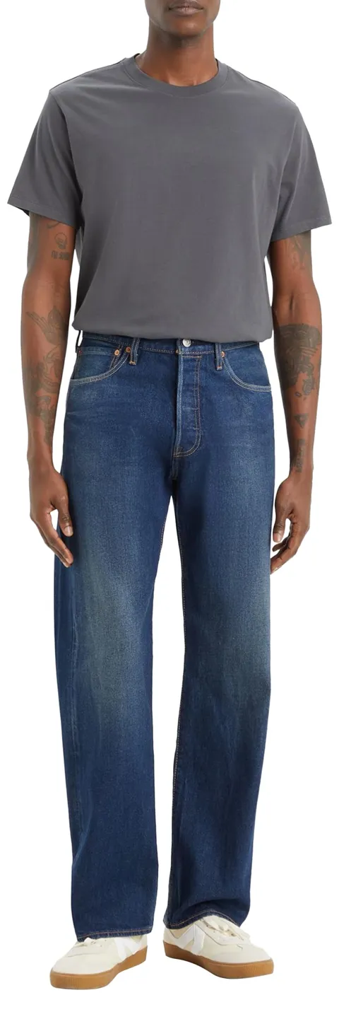Levi's Uomo 501 Original Fit Jeans, It's Time To Go Stretch, 29W / 32L