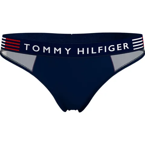 Tommy Hilfiger Perizoma Donna Tanga, Blu (Desert Sky), L