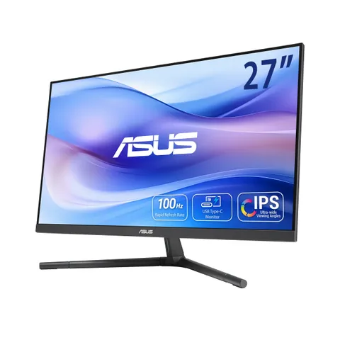 ASUS VU279CFE-B Monitor Eye Care da 27” pollici, Full HD (1920 x 1080), IPS, 100 Hz, 1
