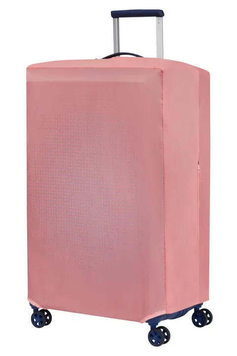 American Tourister accessori da viaggio Foldable Luggage Cover Pink/Mauve corallo
