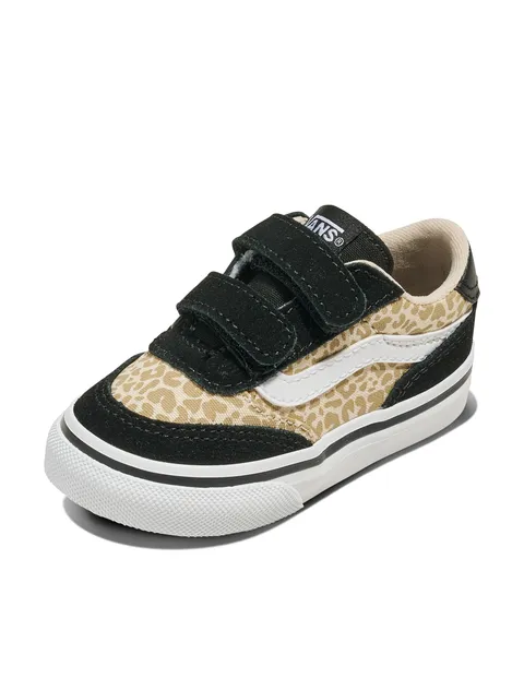 Vans Brooklyn LS V Sneaker Bambino, Nero, 4 UK Child