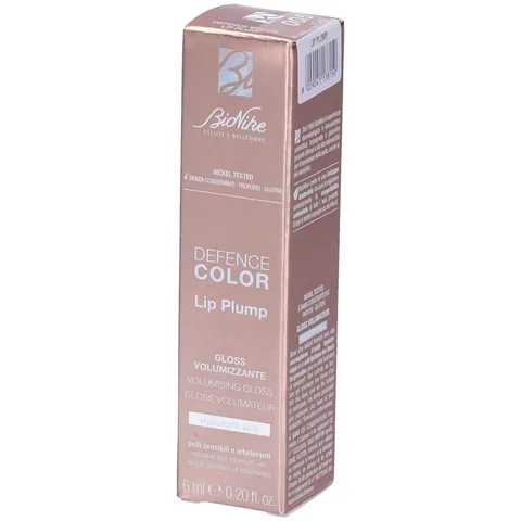 BioNike Defence Color - Lip Plump, Gloss Volumizzante Extra Lucido, Effetto Idratante e