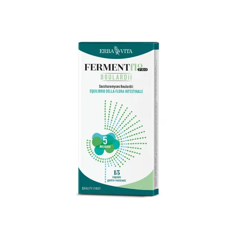 ERBA VITA Boulardii Flor integratore alimentare utile a favorire l’equilibrio della flora