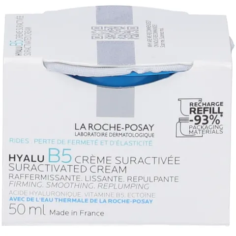 La Roche-Posay Hyalu B5 Crema Anti-Rughe, Azione Levigante e Rimpolpante, Rughe e Linee