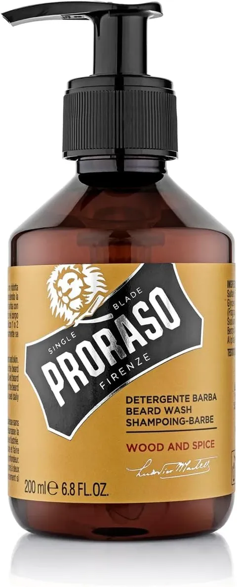 Proraso Detergente Barba Wood and Spice, 200ml