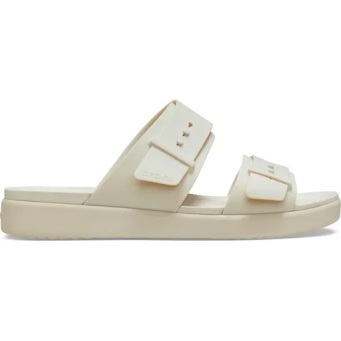 Crocs Brooklyn Buckle Low, Sandali Donna, Arenaria, 42/43 EU