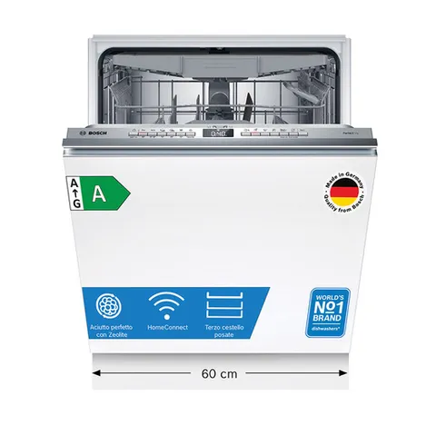 Bosch SMV6YCX02E Lavastoviglie Smart 60 cm Classe A