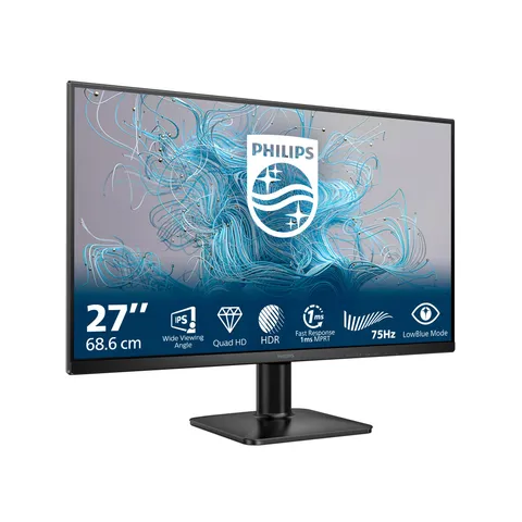 Philips 27E2N1500L Monitor 27" QHD 2560x1440 IPS 75Hz