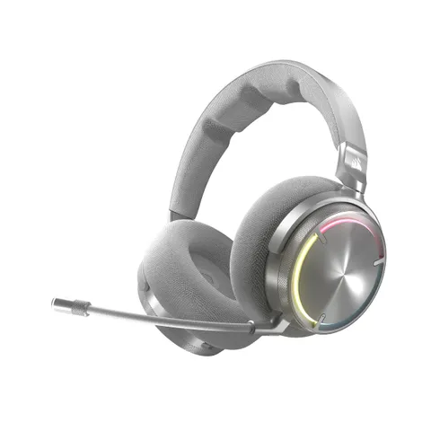Corsair Virtuoso MAX Wireless Cuffie da Gioco con Bluetooth - Argento