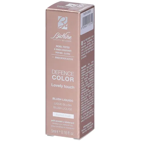 Bionike Defence Color - Blush Liquido Viso Lovely Touch, a Lunga Tenuta, con Ceramide e