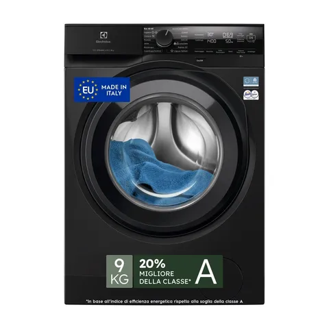 Electrolux Lavatrice Frontale Serie 700 SteamCare EW7F49DG, 9 kg, Classe A, Programma