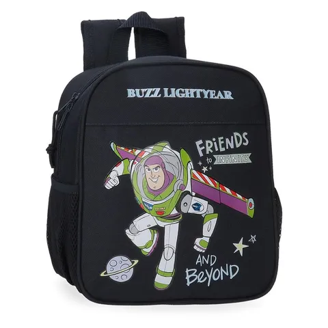 Joumma Disney Friends to Infinity and Beyond Zaino prescolare Nero 21 x 25 x 10 cm