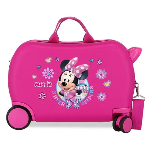 Disney Minnie Helpers Bagagli- Bagagli per bambini Bambine e ragazze Fucsia