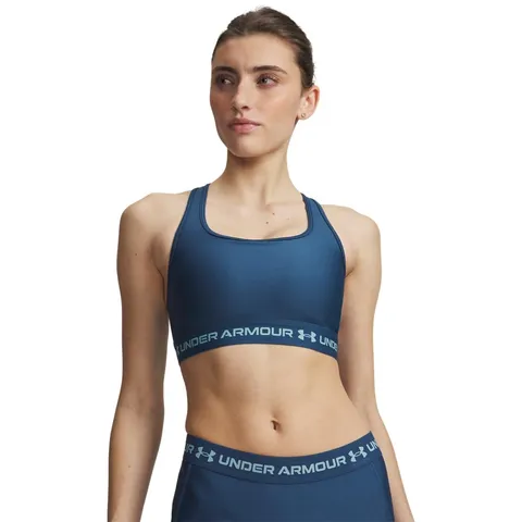 Under Armour Crossback Mid Bra - Wham Blue / / Blue Haze - MD
