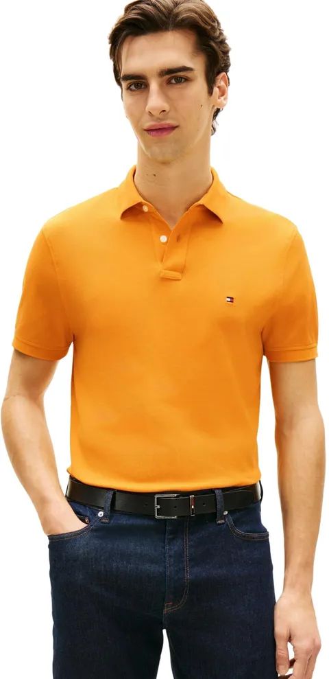 Tommy Hilfiger Polo Uomo 1985 Regular MW0MW17770 S/S Polo, Arancione, M