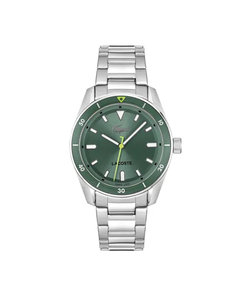 Lacoste Orologio con Movimento al Quarzo a Tre Lancette da Uomo Collezione Boston con