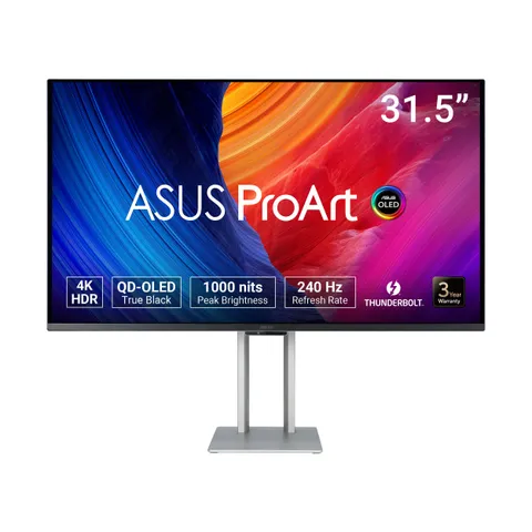 ASUS ProArt Display OLED PA32UCDM, Monitor da 31,5" 4K UHD QD-OLED (3840 x 2160)