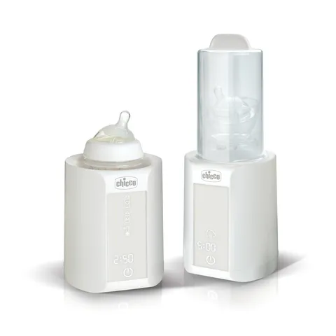 Chicco Scalda Pappa e Scaldabiberon per Neonato 2in1, Funzione Timer e Scongelamento