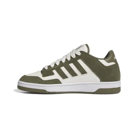 adidas Unisex - Adulto Rapid Court Low, Olive Strata/Cloud White/Ftwr White, 38 EU