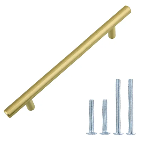 Amazon Basics Maniglia per mobile, 18,75 cm di lunghezza (distanza foro dal centro: 12,7