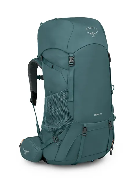 Osprey Renn Zaino da trekking donna, 65L, Cascade Blue/Melon Orange