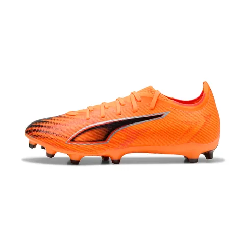 Puma Scarpe da Calcio Unisex Ultra 6 Match Fg/AG, Heat Fire Puma Black Glowing Red, 43 EU