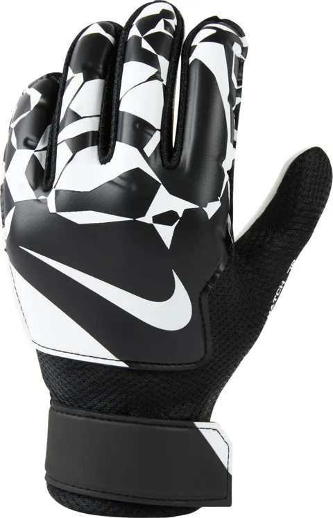 Nike Match Jr Ho24 Guanti da portiere per bambini Black/White/White XXS
