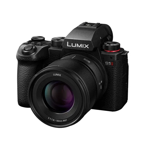 Panasonic Lumix S5II Full Frame Mirrorless Camera Kit with New Phase Hybrid AF, Active