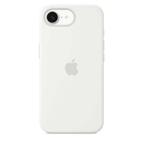 Apple Custodia silicone iPhone 16e Bianco