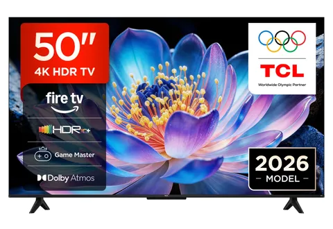 TCL 50V6D - Smart TV 4K HDR10+ da 50" con Fire TV e Dolby Atmos