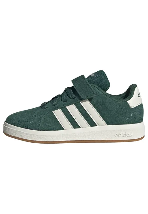 adidas Unisex - Bambini e Ragazzi Grand Court 00S Children Shoes, Collegiate Green/off