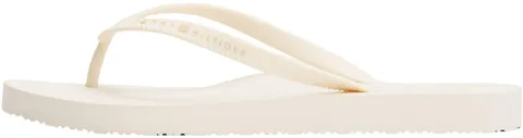 Tommy Hilfiger Donna Flip Flops Beach Sandal Infradito, Avorio (Ivory Petal), 36