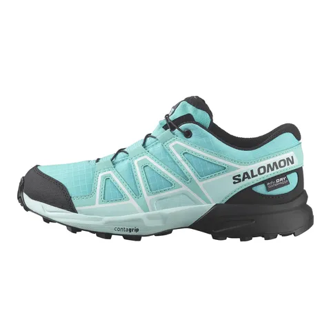 Salomon Speedcross Waterproof, Scarpe Unisex - Bambini e ragazzi, Blue Curacao Black Iced